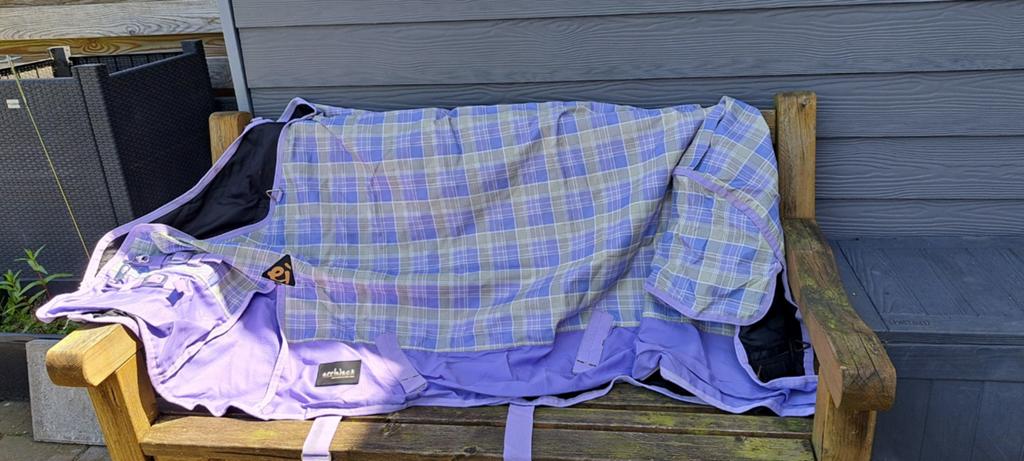 Epplejeck regendeken 185, Dieren en Toebehoren, Paarden en Pony's | Dekens en Dekjes, Gebruikt, 0 g, Epplejeck, Regendeken