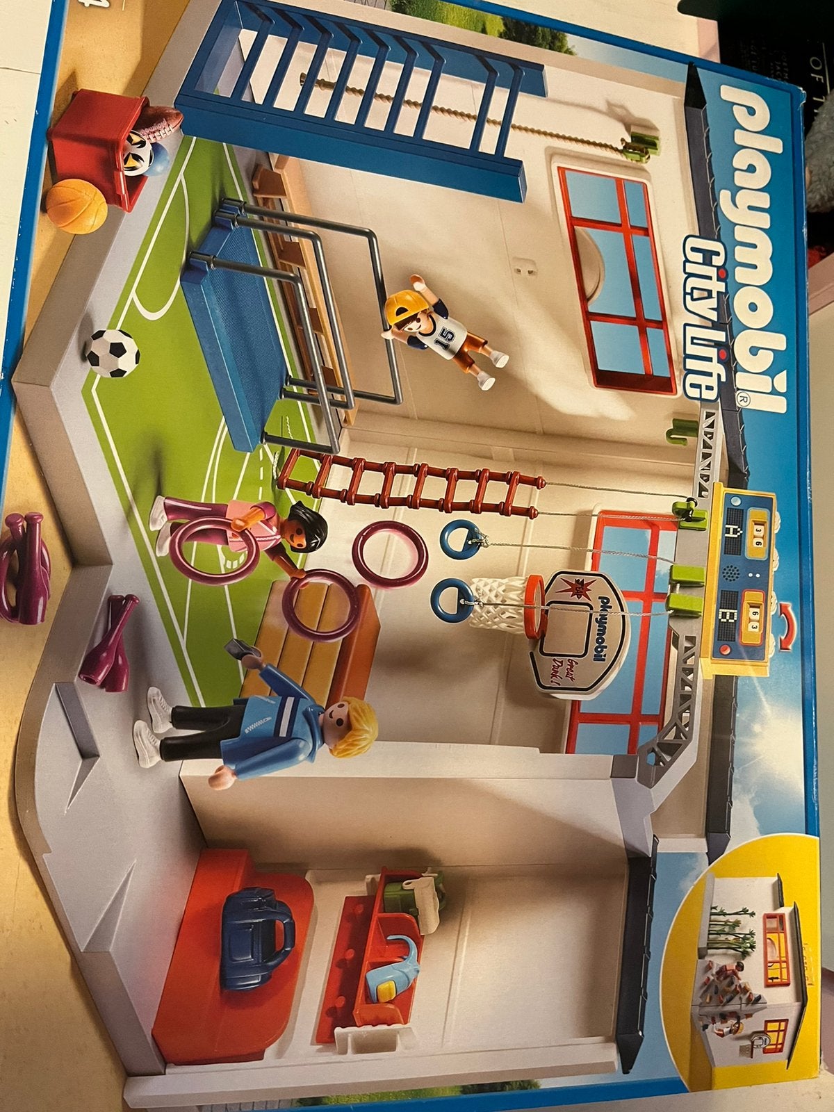 Playmobil Sportlokaal /Gymzaal –Compleet – Zo goed als nieuw, Kinderen en Baby's, Speelgoed | Playmobil, Gebouw, Complete set