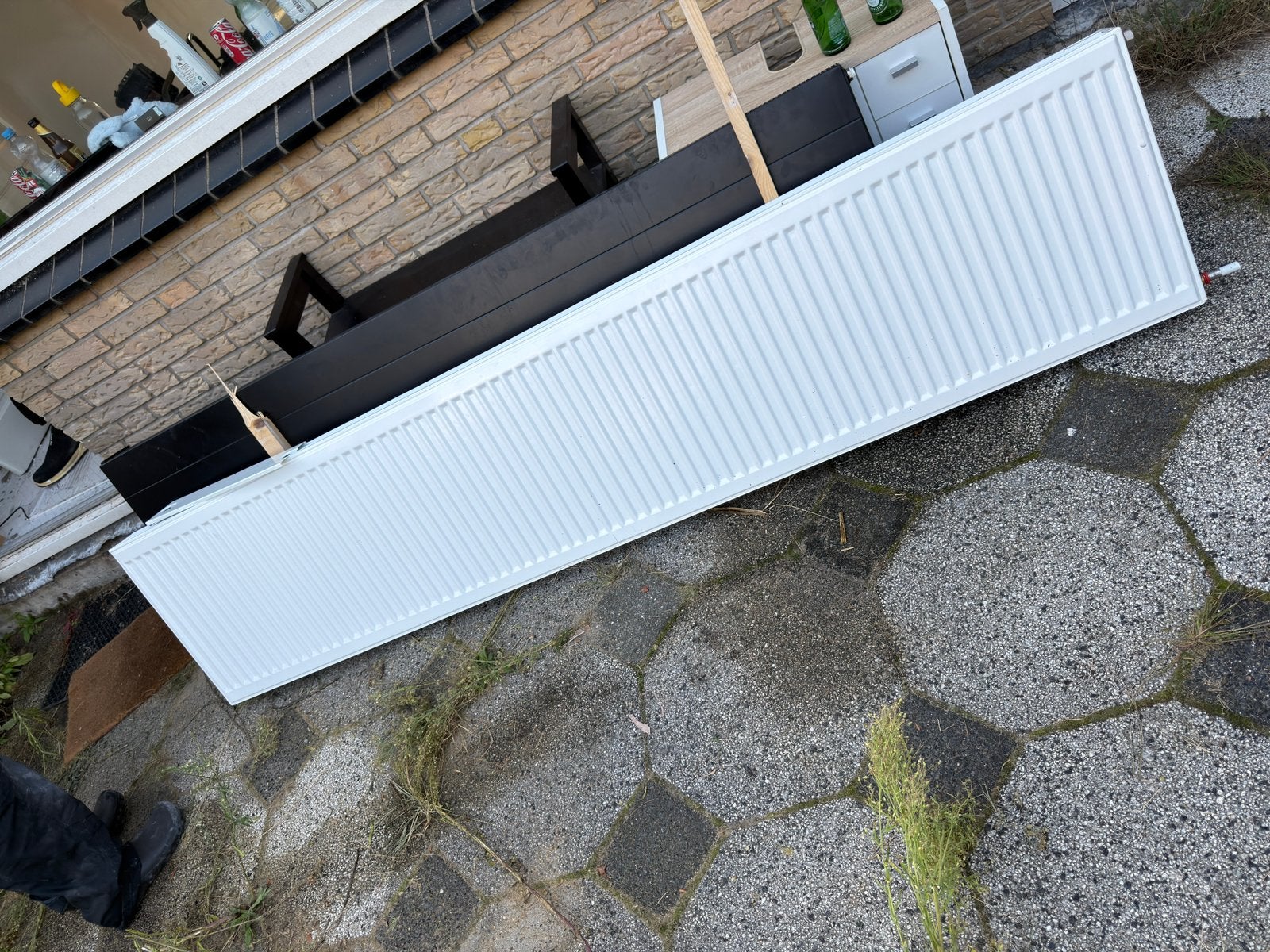Brugman radiator 240x50 T22 3478 watt, Ophalen, 30 tot 80 cm, Radiator, 150 cm of meer