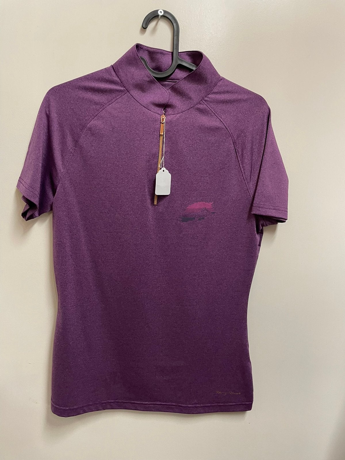 Harry’s horse shirt m paars zgan, Dieren en Toebehoren, Ophalen of Verzenden, Zo goed als nieuw, Dressuur, Bovenkleding