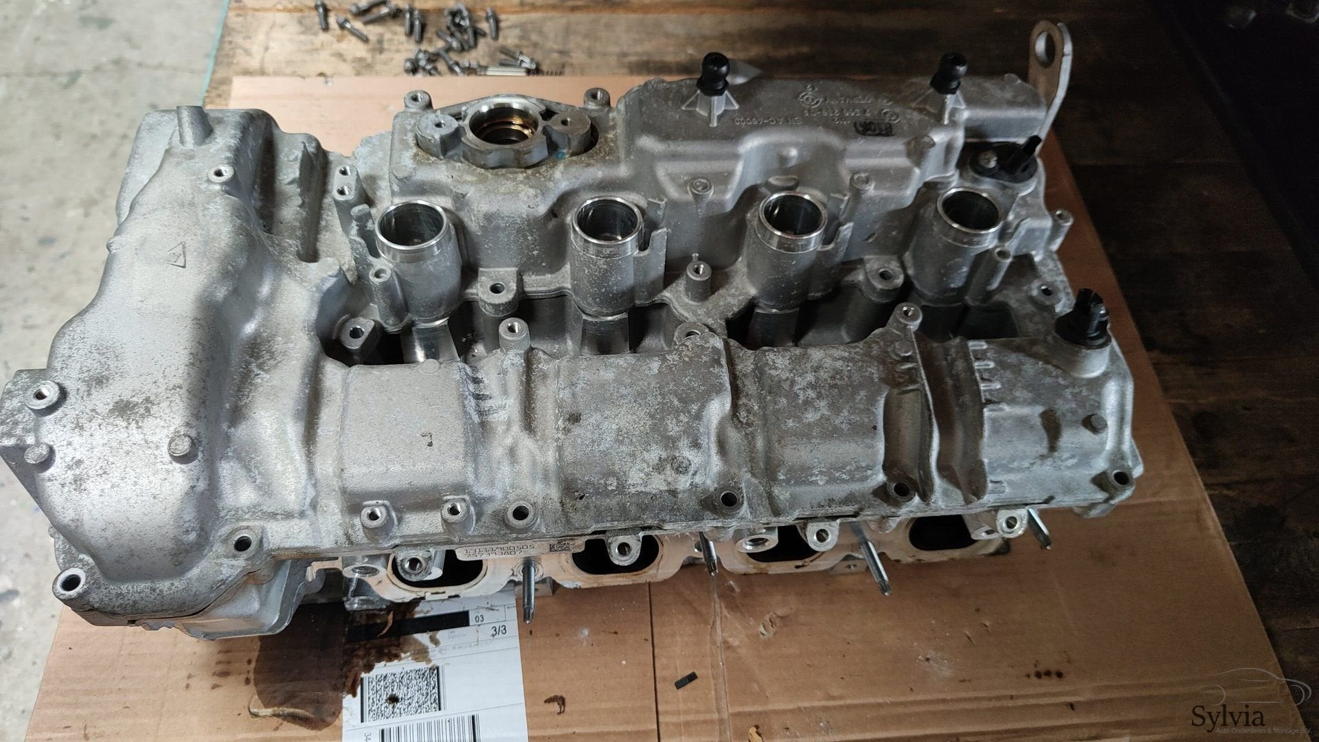 Cilinderkop links 1-4 BMW N63 5.0I V8 11127573933 7573933, Gebruikt, -, -, Ophalen of Verzenden