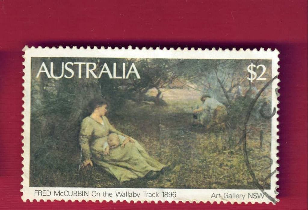 Australia - cat.nr. 753 - Art Gallery - $ 2 - gebr, Postzegels en Munten, Ophalen of Verzenden, Gestempeld