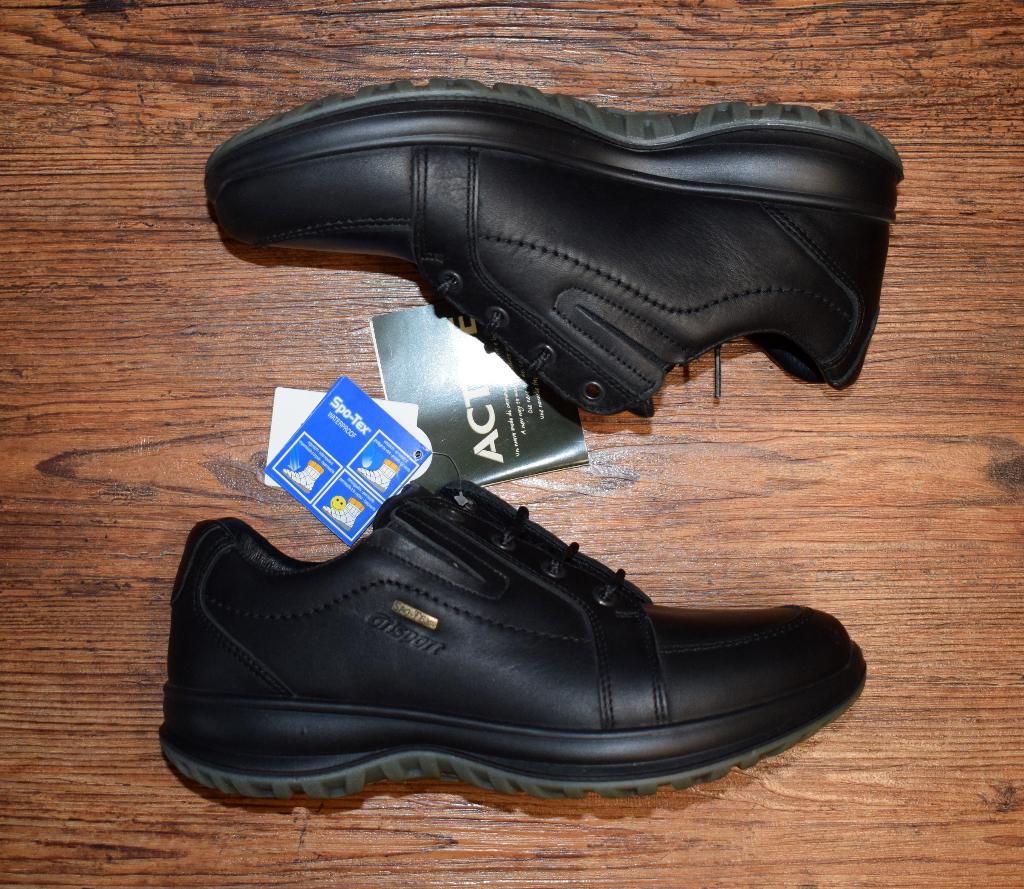 GRISPORT - leren Active wandelschoenen Black - maat 41, Kleding | Heren, Schoenen, Grisport, Zwart, Nieuw, Ophalen of Verzenden