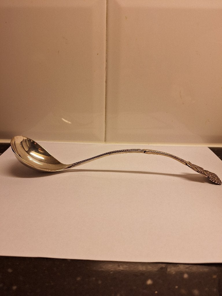 zilveren compote lepel, Ophalen of Verzenden, Zilver