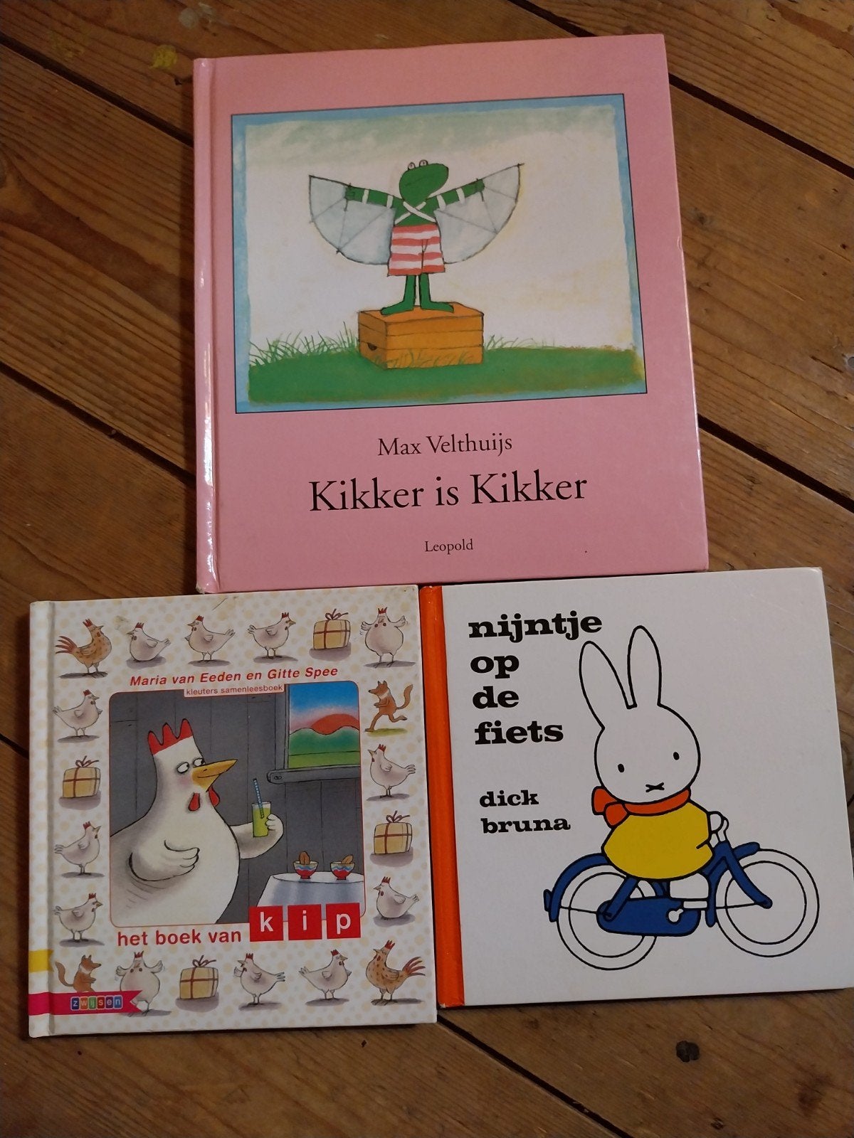 Kinderboeken: Kikker is Kikker, Nijntje en Het boek van Kip, Gelezen, Fictie algemeen, Jongen of Meisje, Voorleesboek