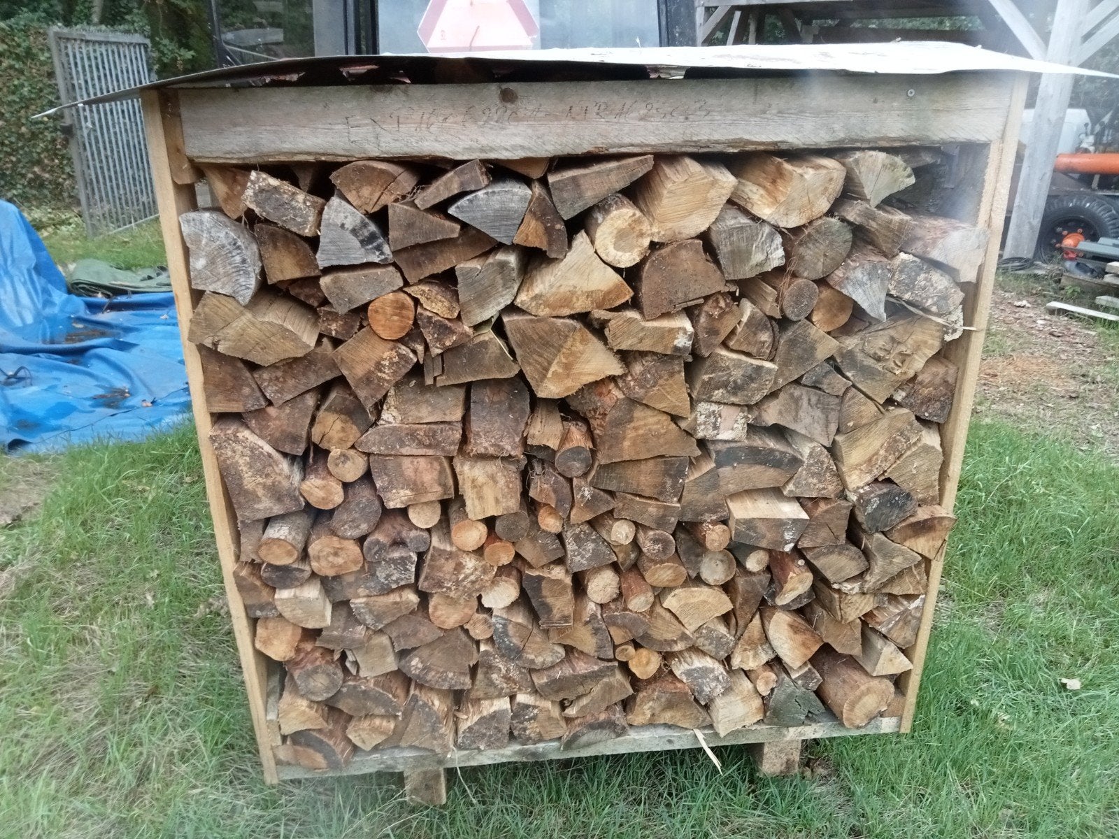 haardhout, Tuin en Terras, 6 m³ of meer, Ophalen, Eikenhout, Blokken