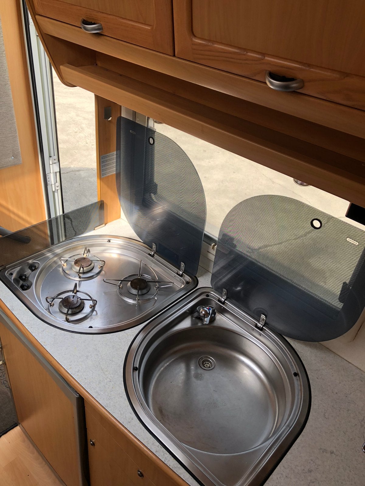 4pers Orig NL 113.000k. Cristall H590 2.8JTD Solar Airco, Particulier, Tot en met 4, Half-integraal
