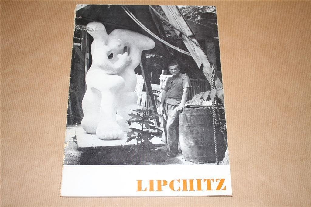 Tentoonstellingscatalogus Jacques Lipschitz 1958, Ophalen of Verzenden, Gelezen