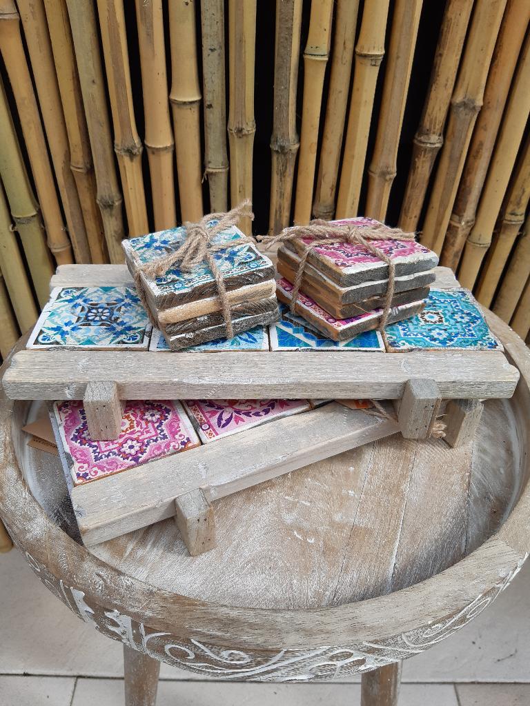 Mediterrane onderzetters, Huis en Inrichting, Woonaccessoires | Onderzetters, Ophalen of Verzenden, Nieuw, Overig