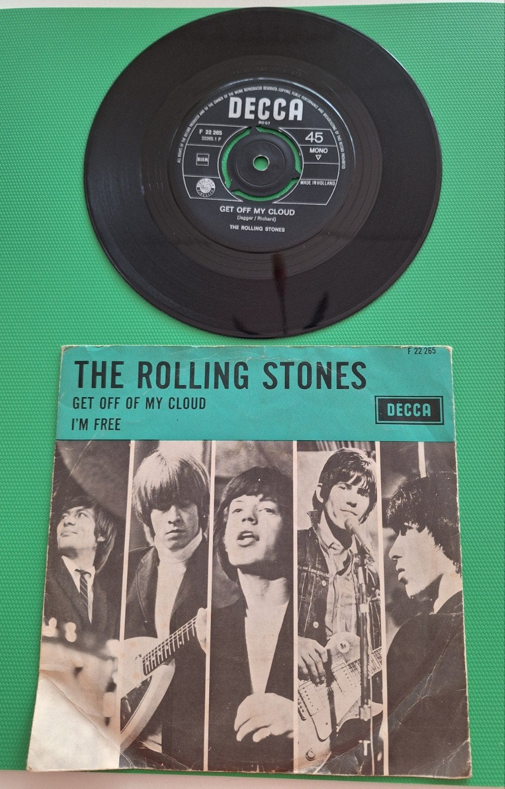 The Rolling Stones get off my cloud, Ophalen of Verzenden, Gebruikt, Pop