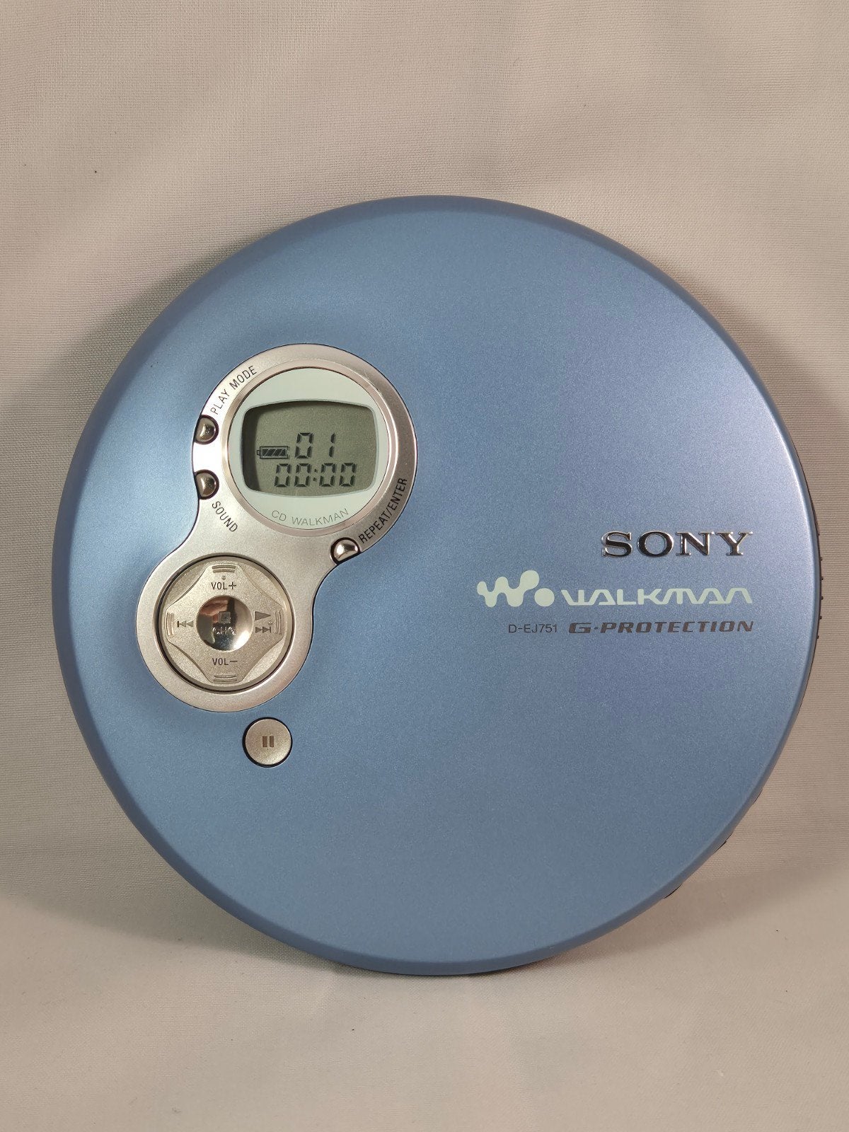 Sony D-EJ751 Discman - Nieuwstaat ! - Werkt Volledig !, Ophalen of Verzenden, Zo goed als nieuw, Sony, Draagbaar