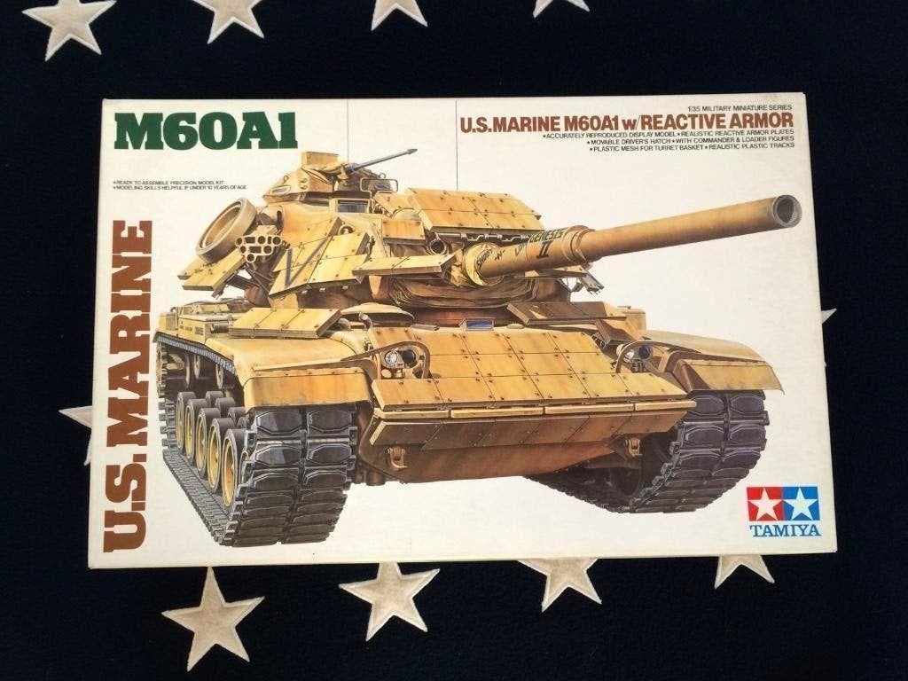 Tamiya	35157	U.S. M60A1 with Reactive Armor  	1/35, Ophalen of Verzenden, Nieuw, 1:32 tot 1:50, Italeri