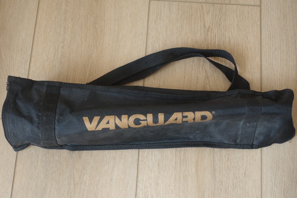 Vanguard statief PT-168, 125 cm of minder, Inclusief draagtas, Zo goed als nieuw, Vanguard