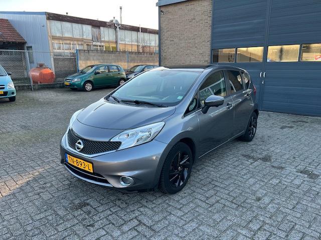 Nissan Note 1.2 Connect Edition//Panodak//Lane assist, Auto's, Nissan, Euro 5, Stof, Zwart, 1198 cc