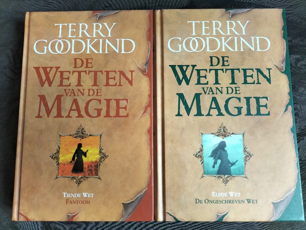 Terry Goodkind - De Wetten van de Magie- Tiende en Elfde Wet, Boeken, Ophalen of Verzenden, Zo goed als nieuw, Terry Goodkind