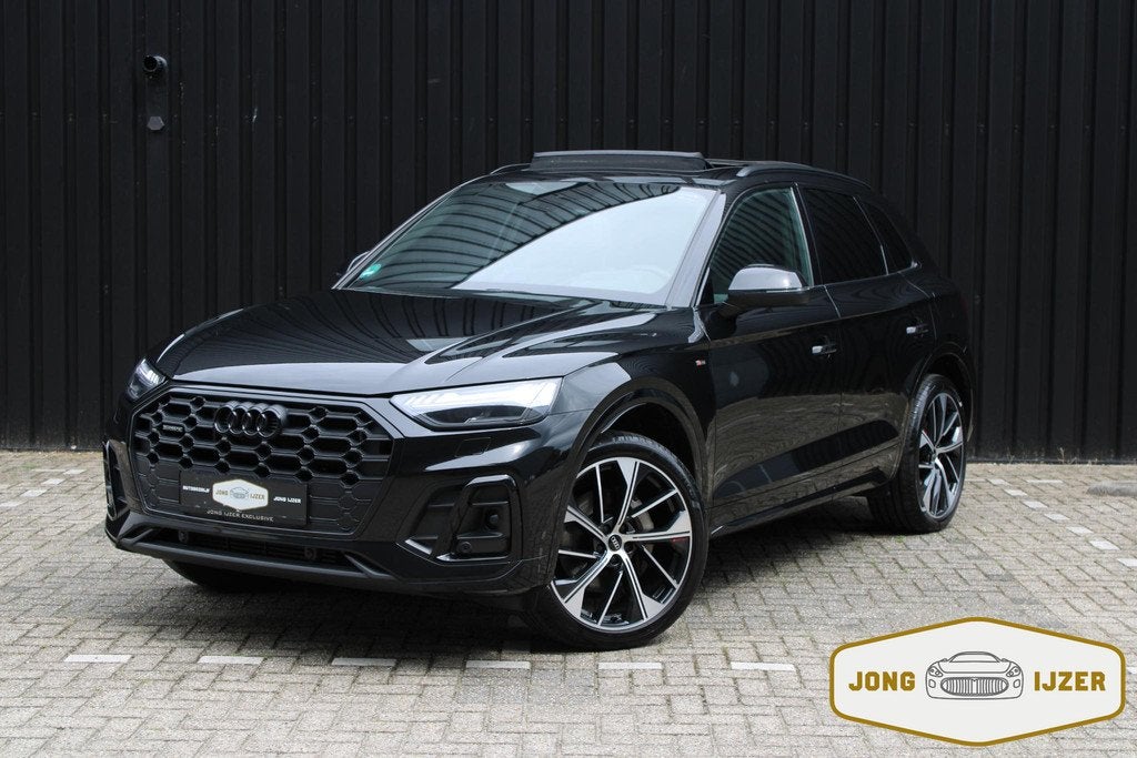 Audi Q5 50 TFSI e 3x S LINE PANO HUD B&O TREKHAAK, Auto's, Automaat, 14 kWh, Gebruikt, 4 cilinders