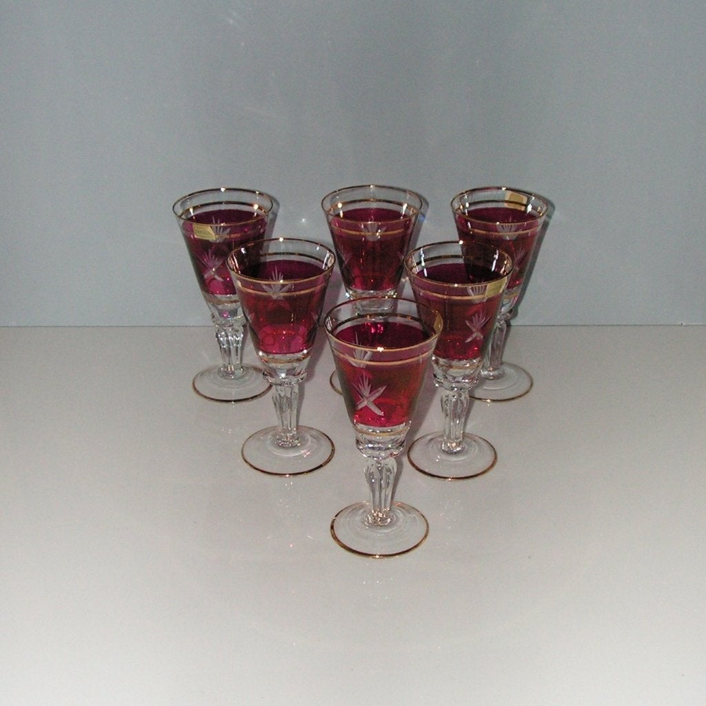 Bohemia Kristallen Glazen, Huis en Inrichting, Glas of Glazen, Overige merken, ., Ophalen of Verzenden