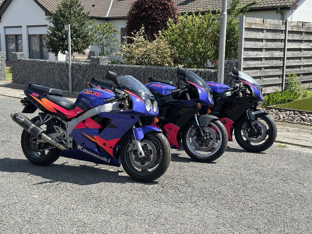 3X Kawasaki ZXR-750 L model 1993-1995 mooie moto, Motoren, Onderdelen | Kawasaki, Gebruikt, Ophalen