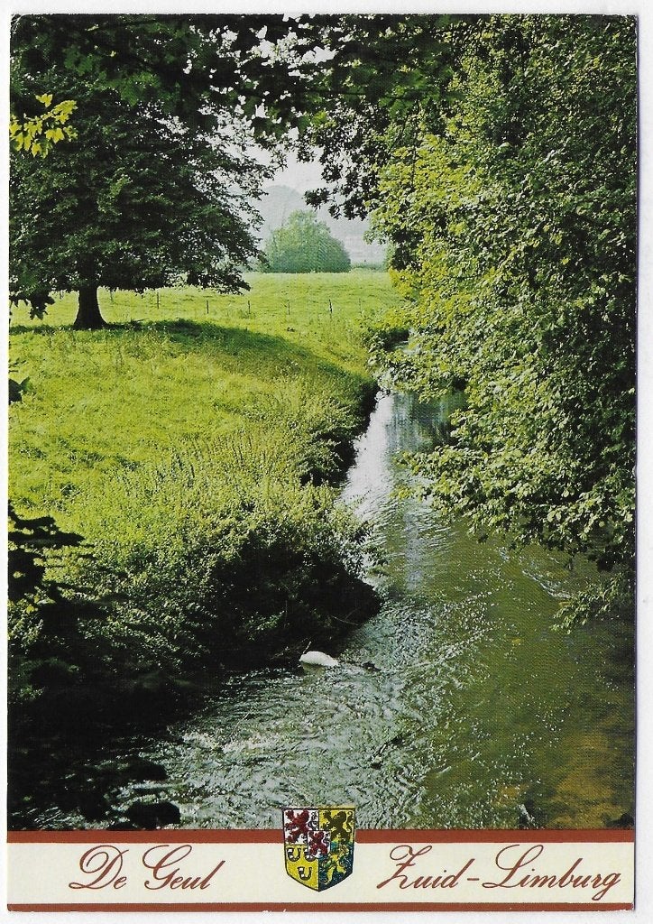 Zuid Limburg De Geul gelopen Ansichtkaart ( B2865 ), Ophalen of Verzenden, 1980 tot heden, Gelopen, Limburg