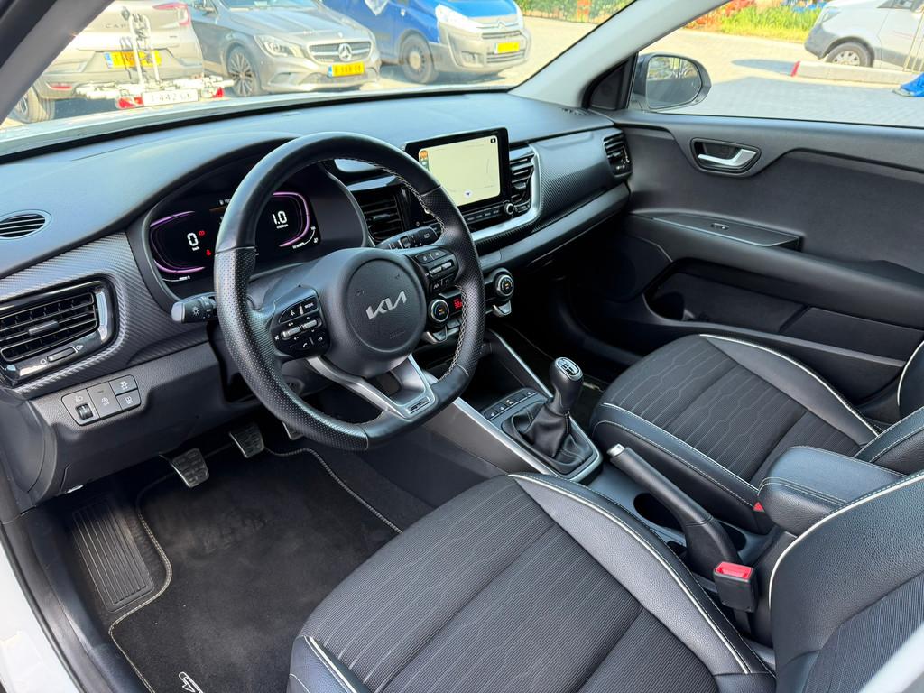 Kia Stonic 1.0 T-GDi GT-Line / Carplay (bj 2024), Gebruikt, 100 pk, Wit, Origineel Nederlands