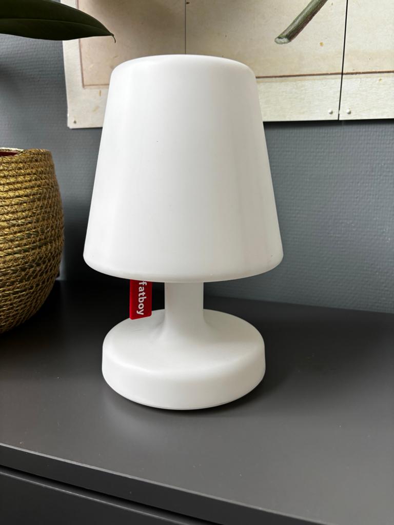 Fatboy Edison the Petit - Draagbare LED Tafellamp, Ophalen of Verzenden, Zo goed als nieuw, Kunststof, Minder dan 50 cm