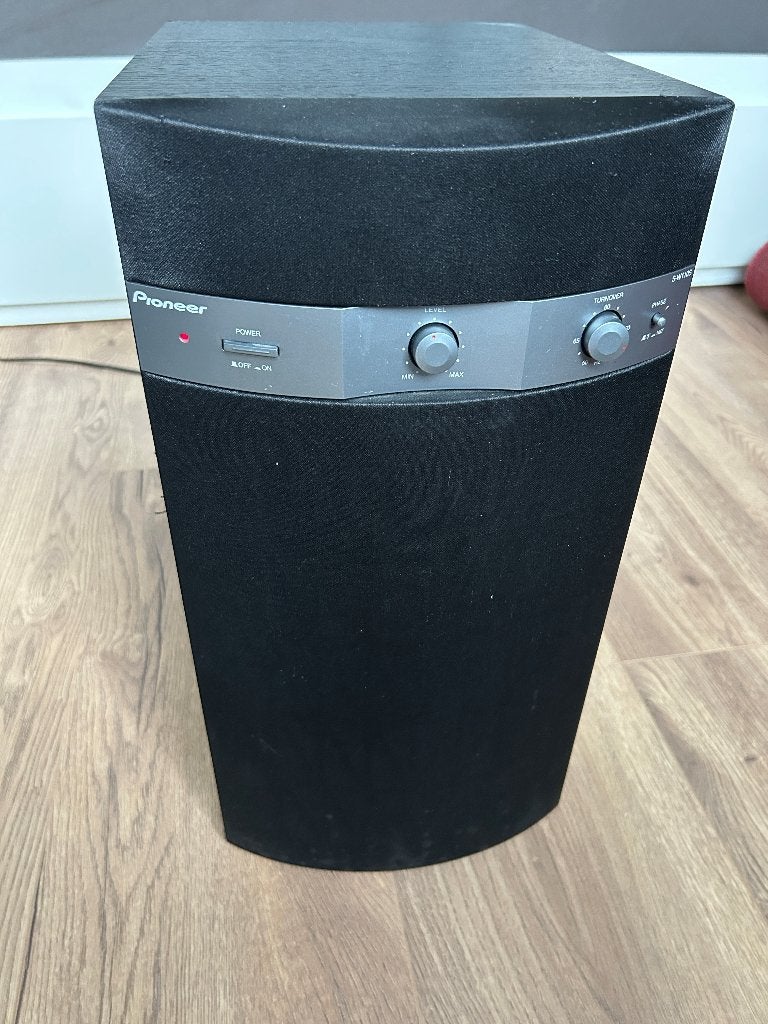 Pioneer Subwoofer S-W110S, Audio, Tv en Foto, Ophalen, Gebruikt, Subwoofer, 60 tot 120 watt
