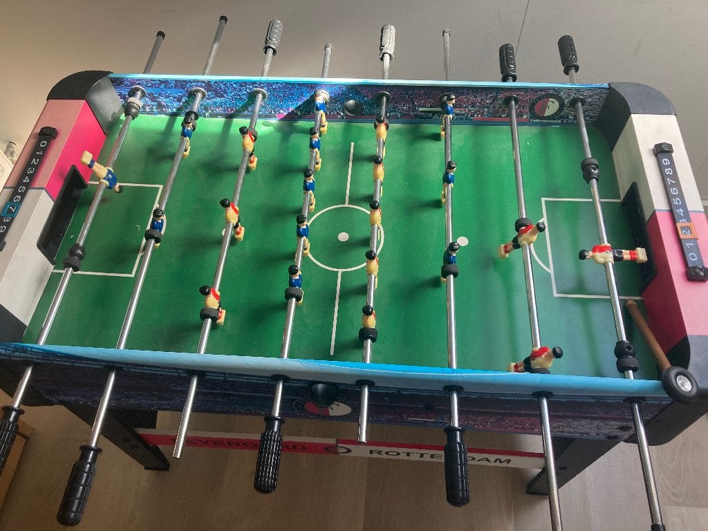 Feyenoord voetbaltafel, Ophalen, Gebruikt