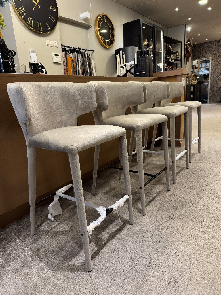 Counterstoel Indigo richmond interiors, Ophalen, Met voetsteun, 60 tot 90 cm, Nieuw