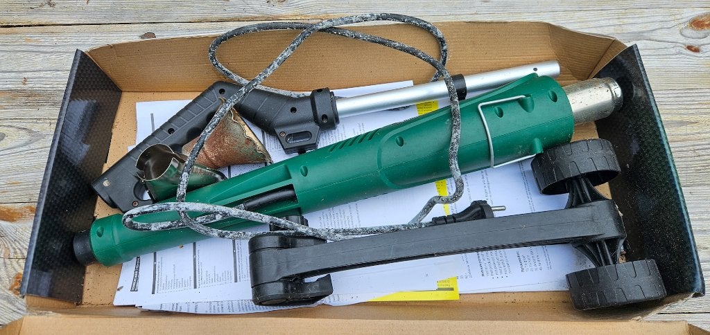 Onkruidbrander, Ophalen, Zo goed als nieuw