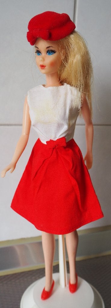 Barbie Skipper vintage kleding + evt. met Skipper, Verzamelen, Ophalen of Verzenden, Zo goed als nieuw, Kleertjes, Levensecht of Reborn