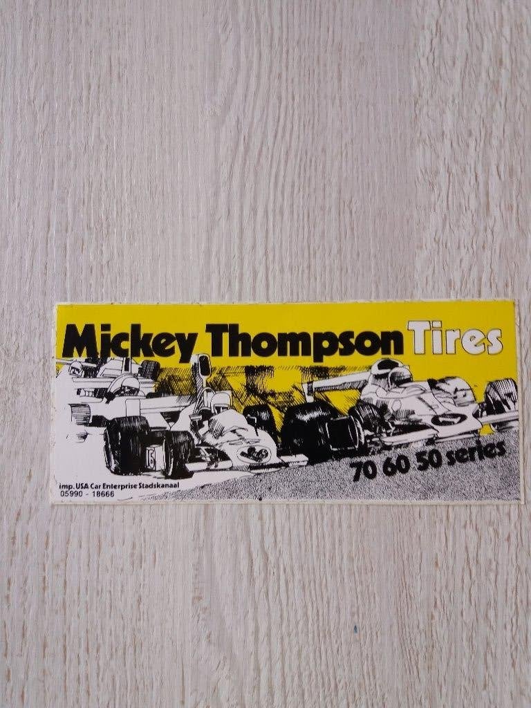 sticker Mickey Thompson Tires 70 60 50 series, Ophalen of Verzenden, Zo goed als nieuw, Overige typen