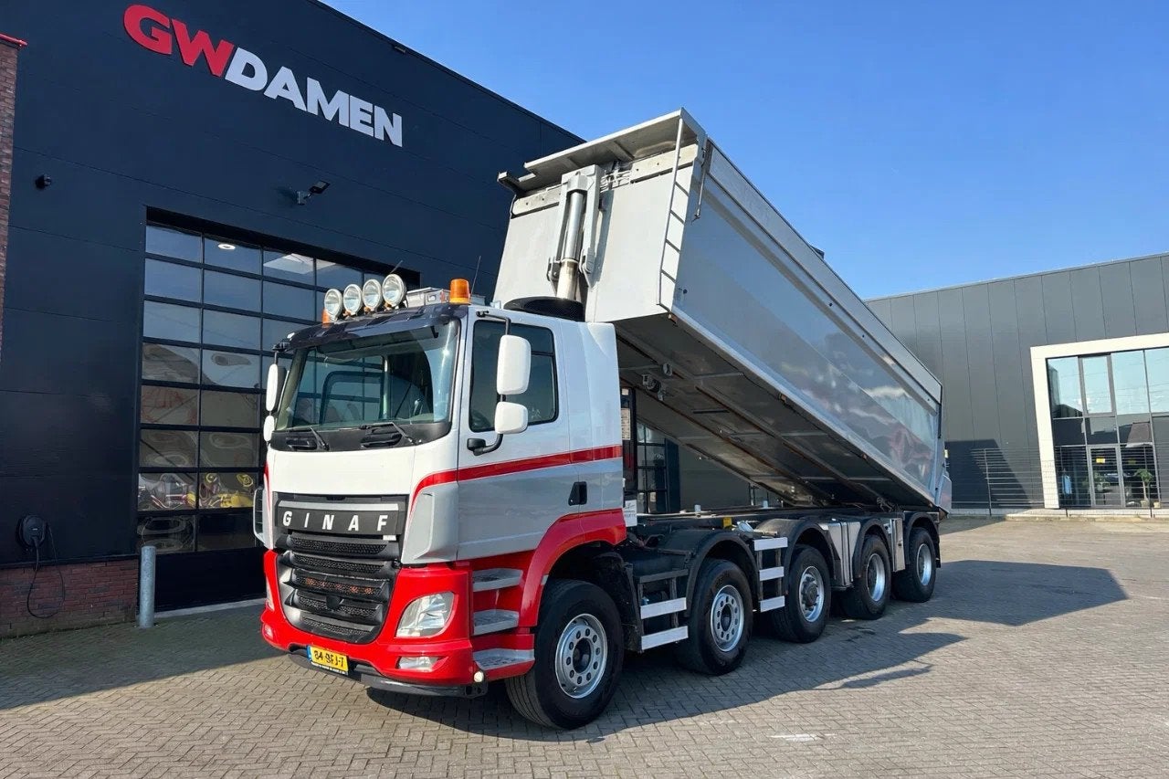 Ginaf X6 5250 CSE 10x4 Hyva kipper 28 m3 Euro 6 (bj 2014), Automaat, Euro 6, Elektrische ramen, Diesel