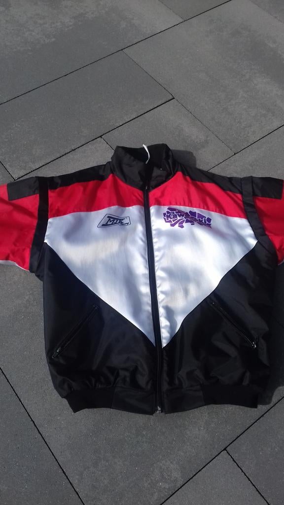 Motorjas Kawasaki maat l, Motoren, Kleding | Motorkleding, Ophalen of Verzenden, Tweedehands, Jas | textiel