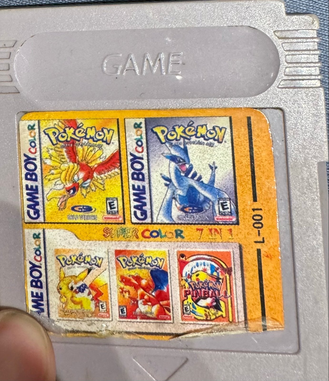 Pokémon Super Color 7 in 1 Game Boy Color cartridge, Ophalen of Verzenden, Gebruikt, Overige typen