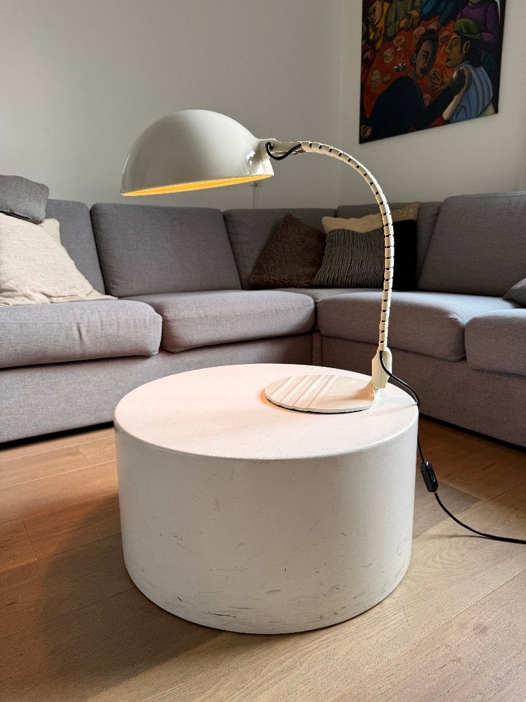 Martinelli Luce 660 XL vintage design bureaulamp, Ophalen, Bureaulamp, Gebruikt, Overige merken