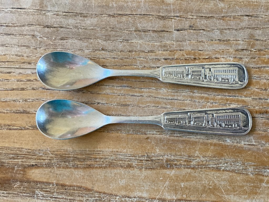 Verzilverd theelepeltje Sola H90 - Sola fabrieken, Antiek en Kunst, Ophalen of Verzenden