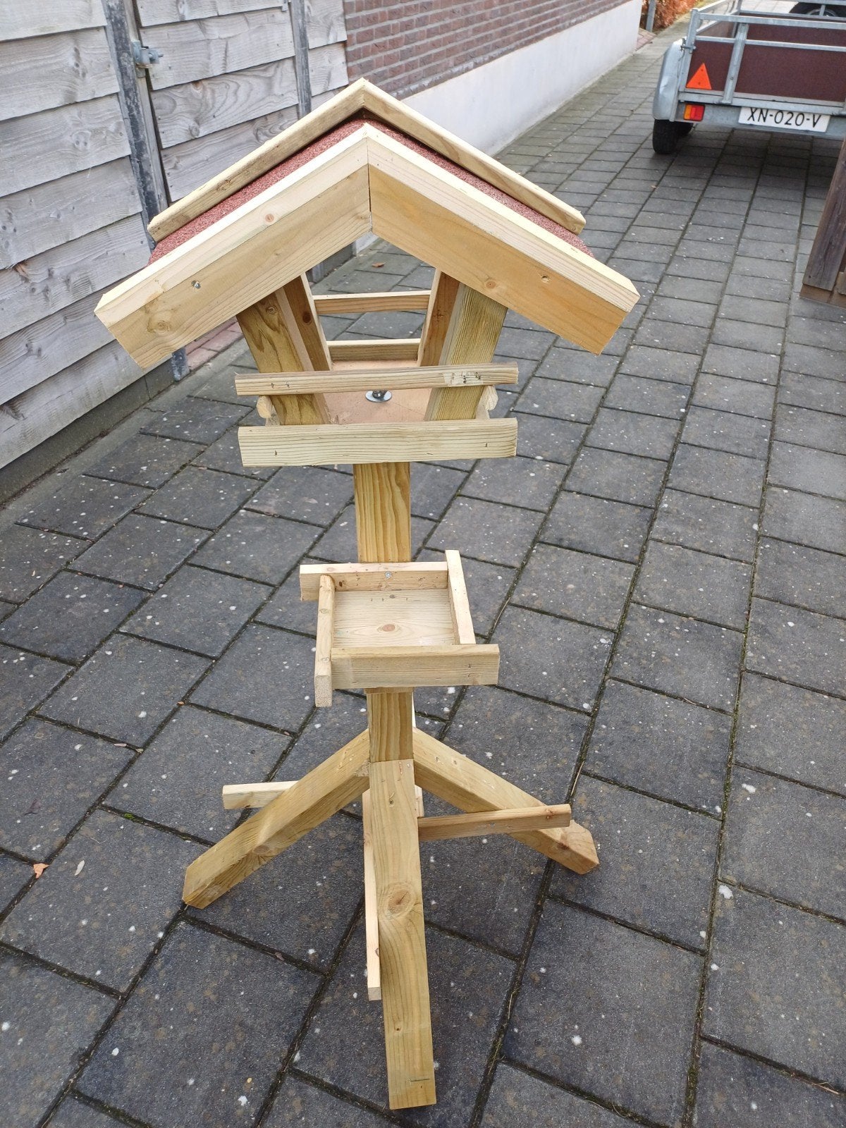 Vogelvoederhuisjes, Ophalen, Nieuw