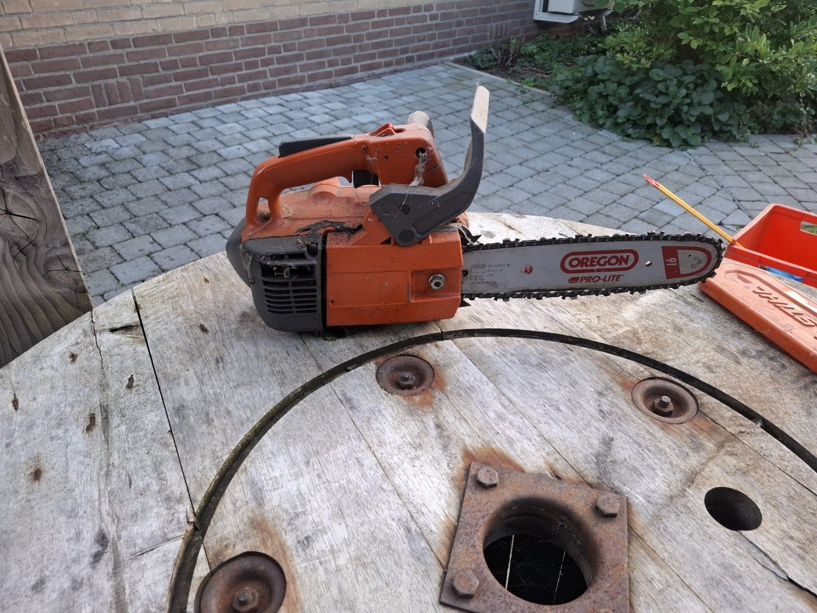Husqvarna 334T Kettingzaag - Gebruikt, Ophalen, Gebruikt, Boomzaag, Husqvarna