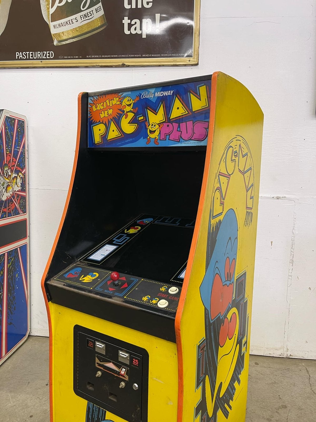 PACMAN PLUS ARCADE GAME, Verzamelen, Ophalen, Gebruikt, Cruquius, Pacman