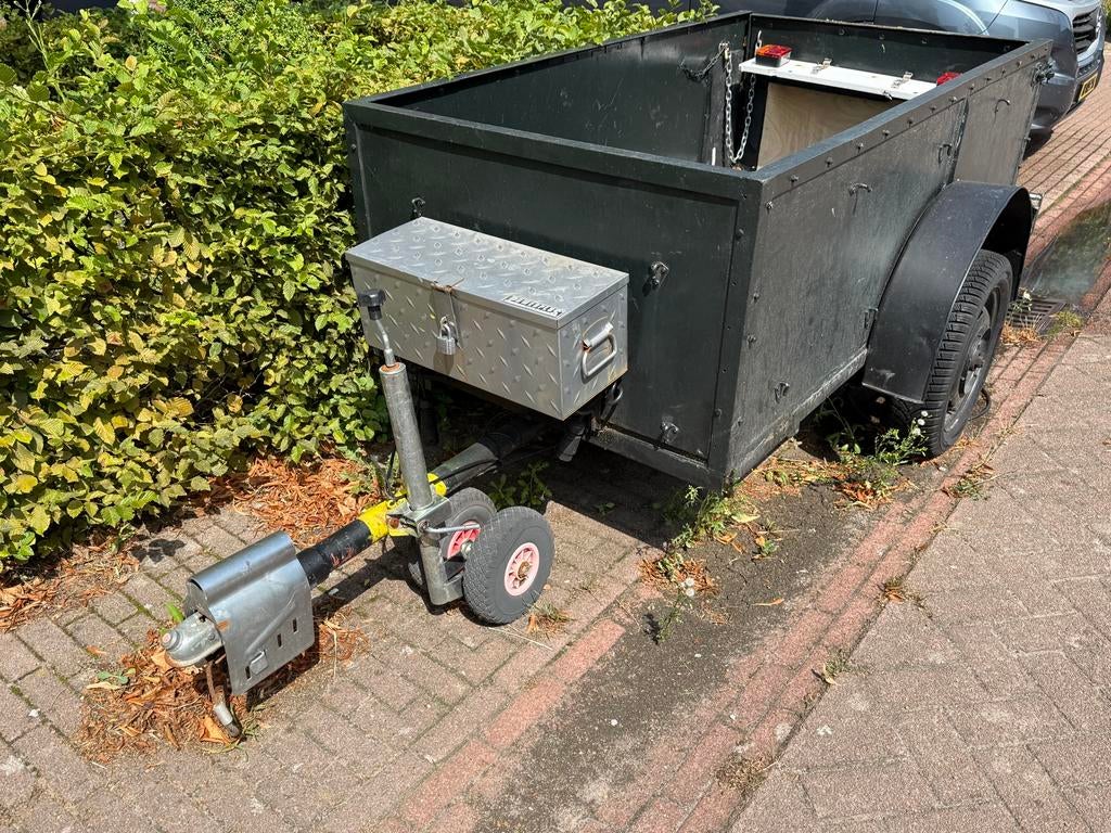 Handige aanhanger met disselbak, Ophalen, Gebruikt