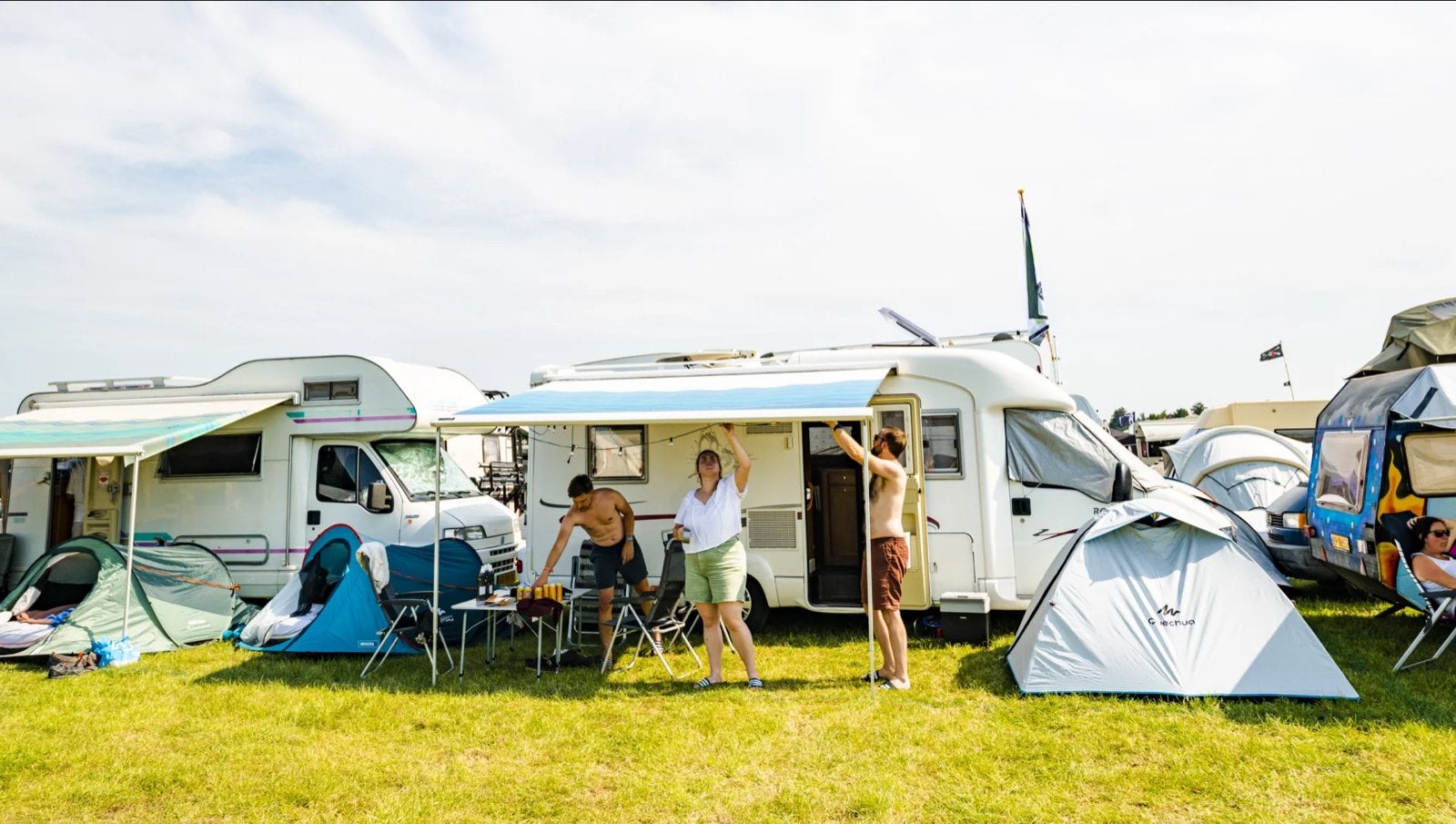 Camperplek Lowlands Incl. stroom, Meerdaags