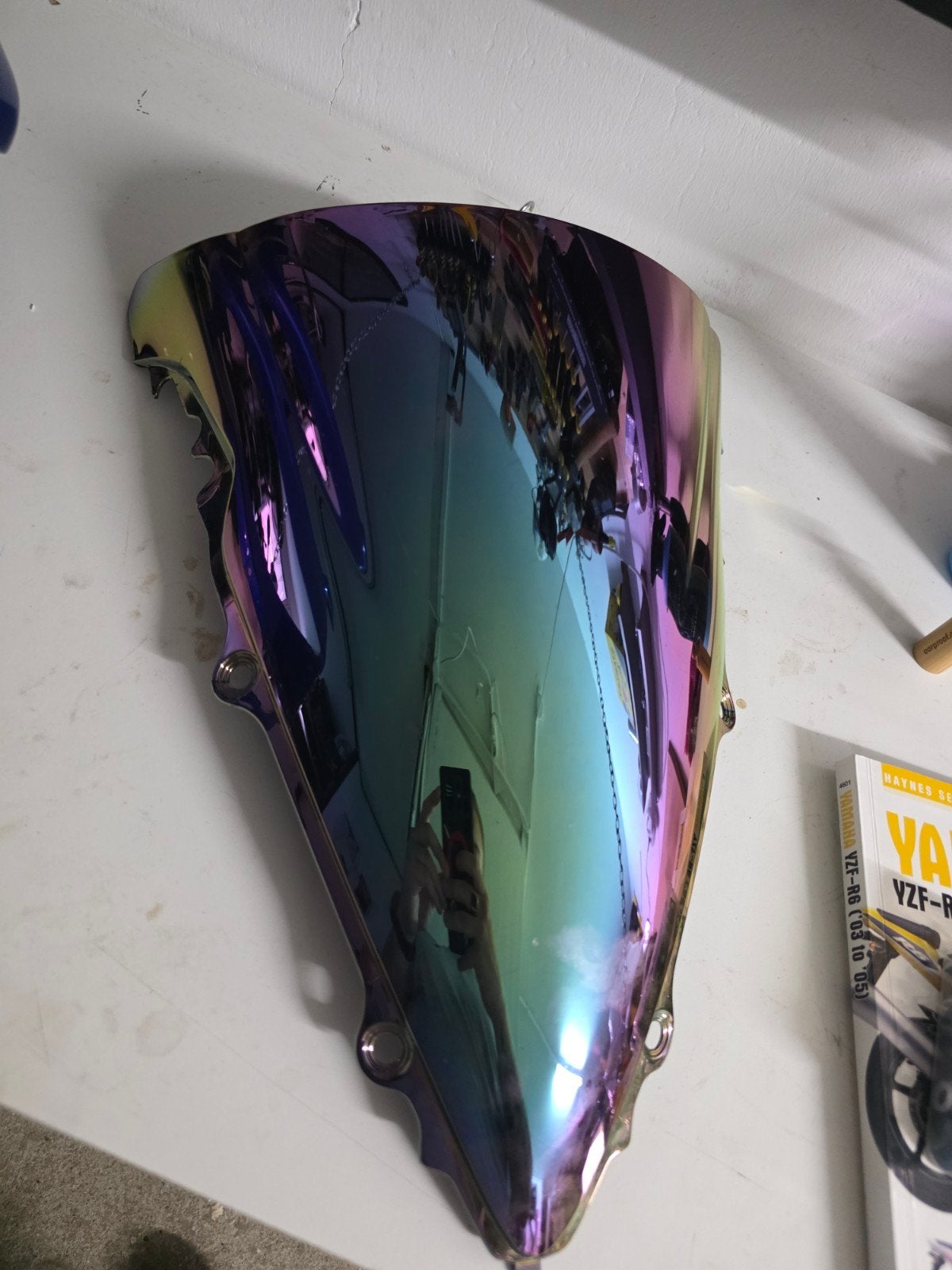 Yamaha R6 Kuipruit Goud/Iridium 2003-2005, Motoren, Ophalen, Nieuw