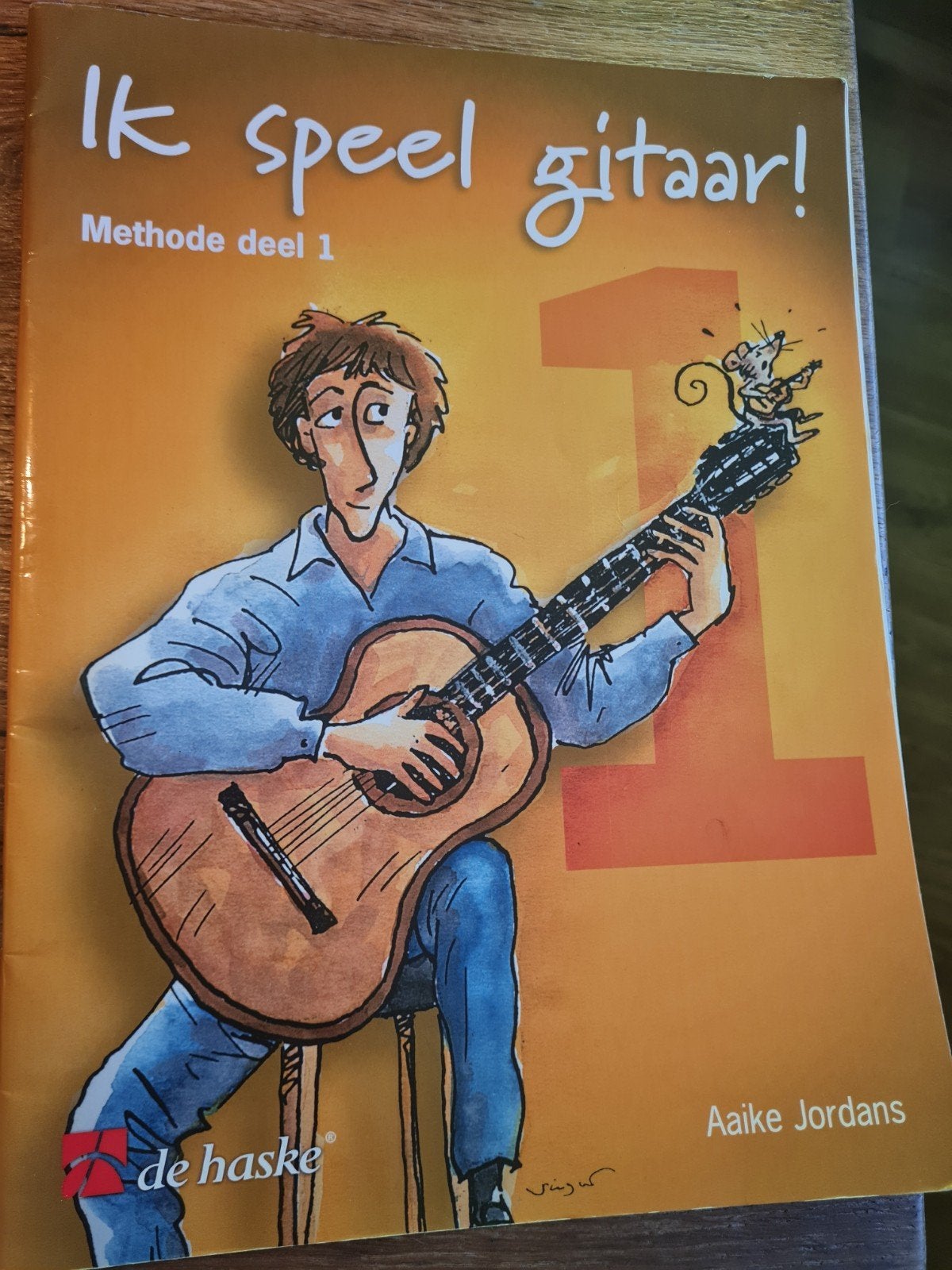 Ik speel gitaar! Methode deel 1 - A. Jordans, Muziek en Instrumenten, Bladmuziek, Ophalen of Verzenden