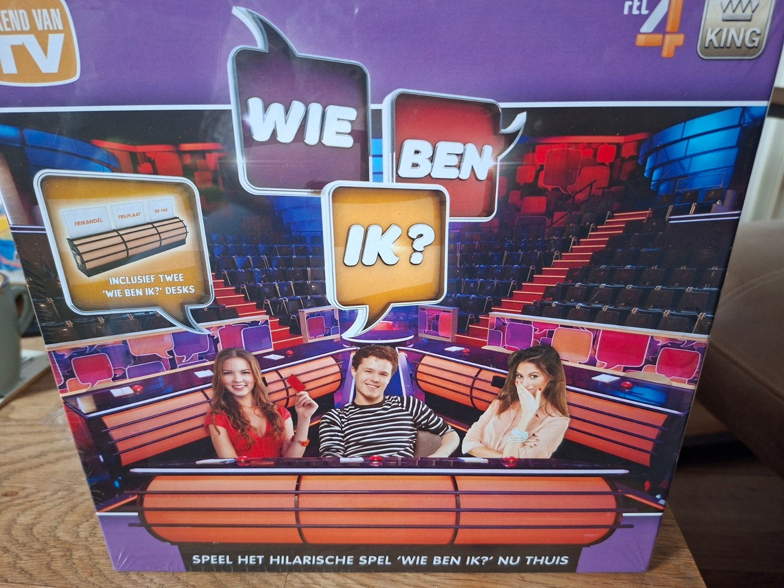 Wie ben ik spel, Ophalen, Nieuw