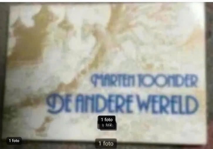 De andere wereld door Marten Toonder, Boeken, Eén stripboek, Ophalen of Verzenden, Gelezen