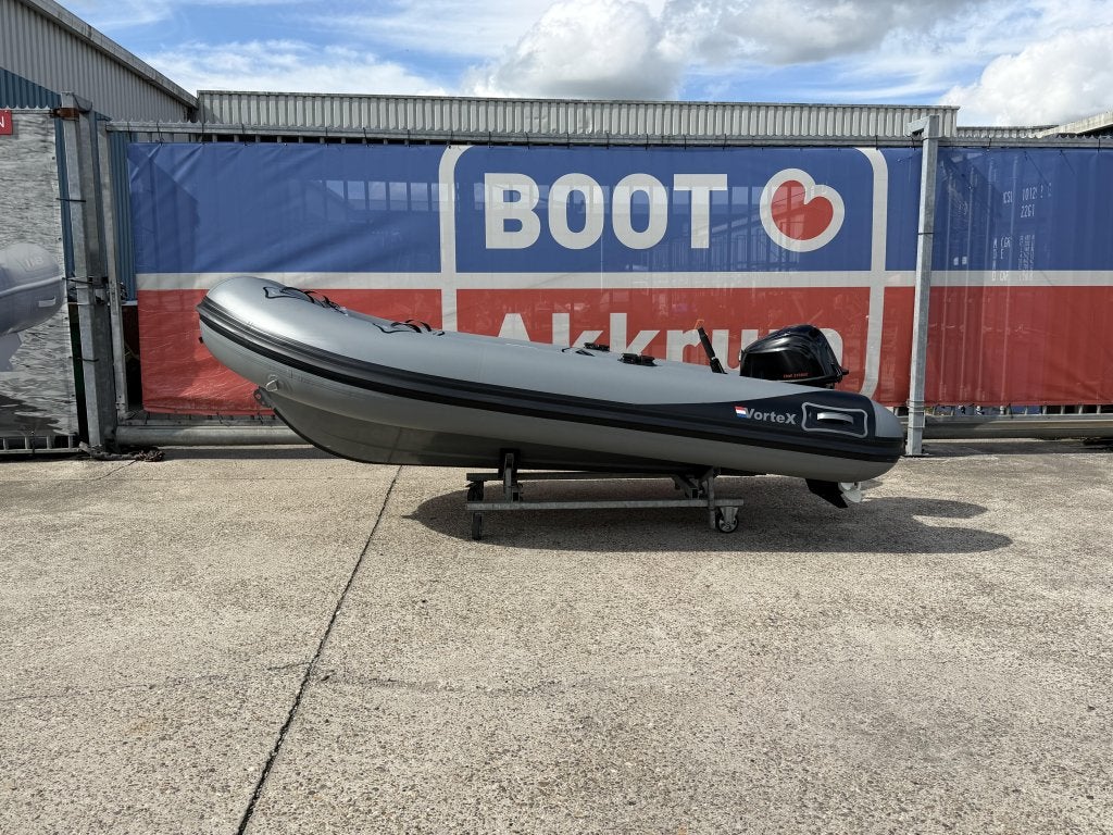 Vortex 350 Aluminium rib Parsun 20pk bj. 2024, Gebruikt, 4 m, Vortex, 2 m