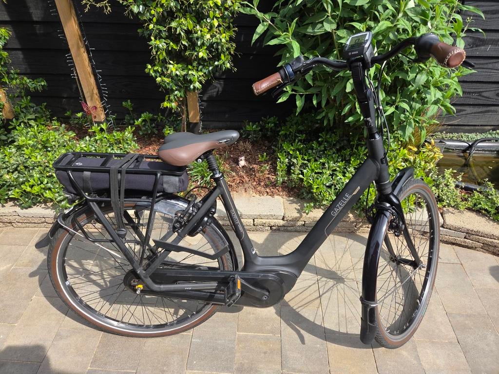 Gazelle Orange C8 Elektrische Fiets, Fietsen en Brommers, Elektrische fietsen, Gebruikt, Ophalen of Verzenden, 51 tot 55 cm, 50 km per accu of meer