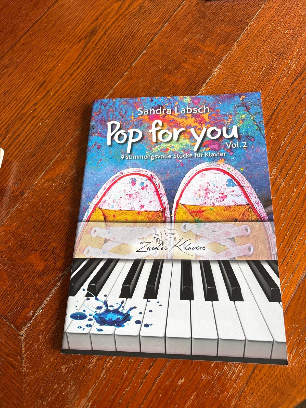 Pop for you Vol. 2 - Pianoboek Sandra Labsch, Les of Cursus, Ophalen of Verzenden, Zo goed als nieuw, Piano