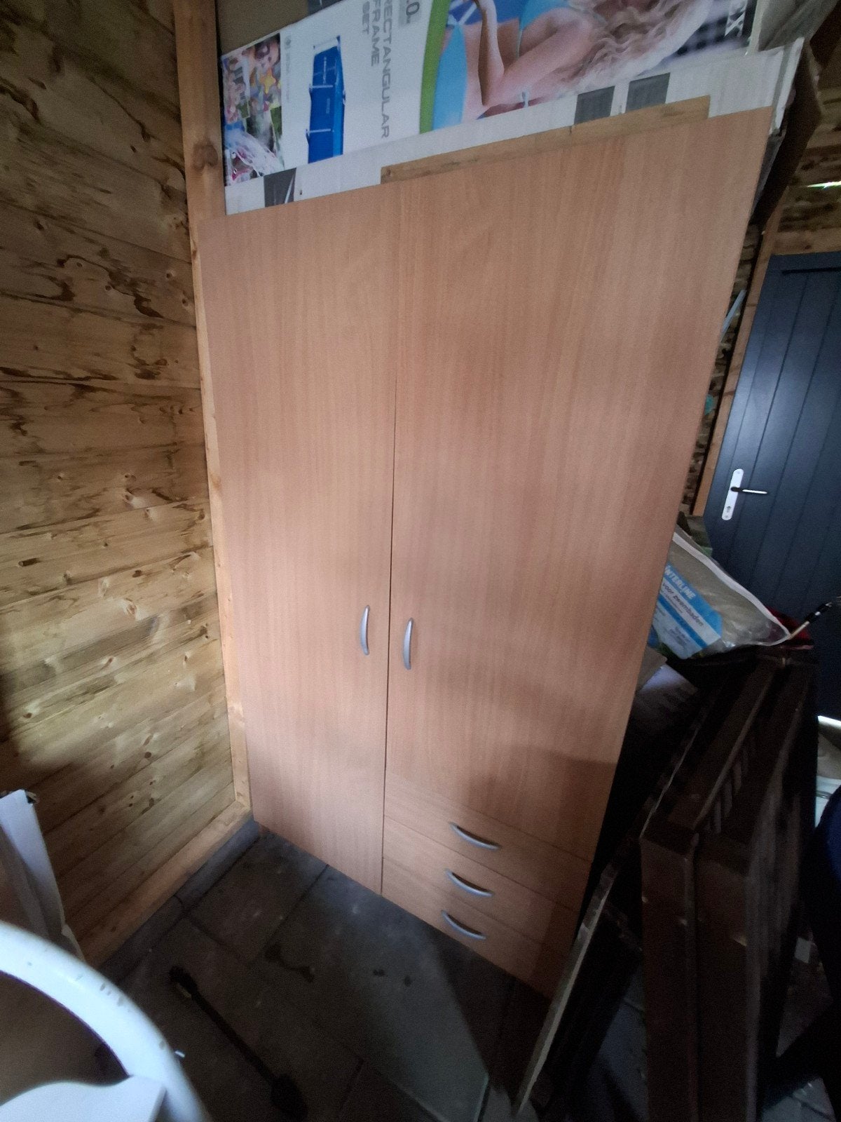 Kast gratis afhalen zonder inhoud, Gebruikt, 100 tot 150 cm, 150 tot 200 cm, Overige houtsoorten