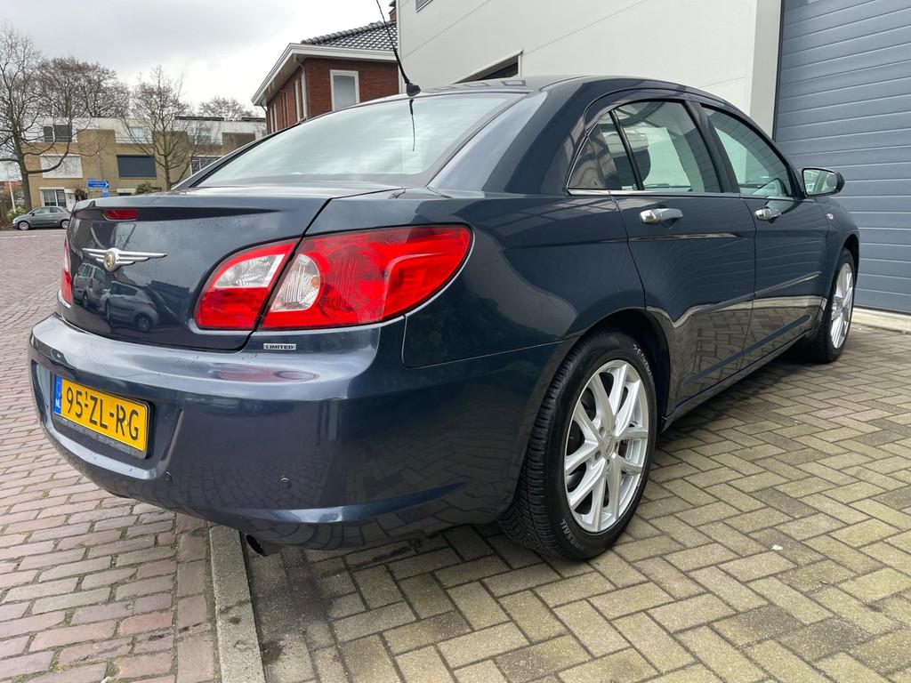 Chrysler Sebring 2.7 /1eigenaar/Automaat/Leder/Stoelverwarmi, Auto's, Chrysler, 450 kg, Gebruikt, 186 pk, Blauw